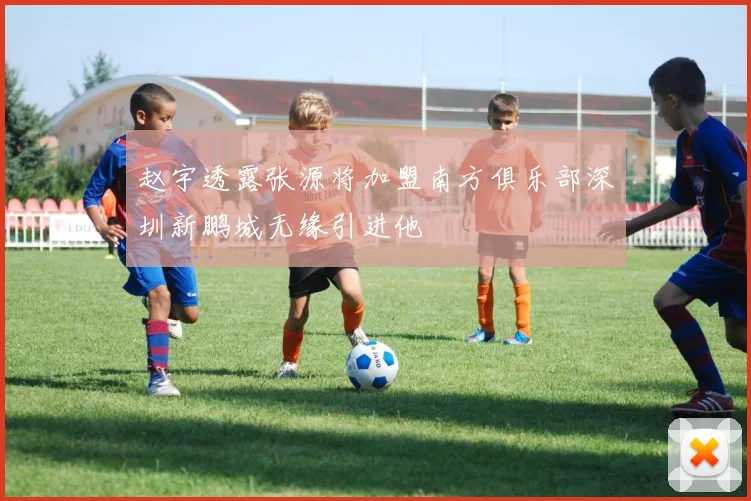 赵宇透露张源将加盟南方俱乐部深圳新鹏城无缘引进他